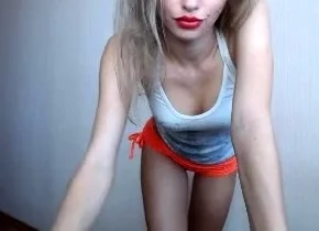 Amateur Blonde Teen Plays Solo with Toy Webcam Porn