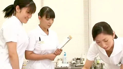 ナース看護婦 連続手コキフェラ 吐精射精 性奉仕　 精子スペルマザーメン精液採取 nurse handjob sex service semen sperma