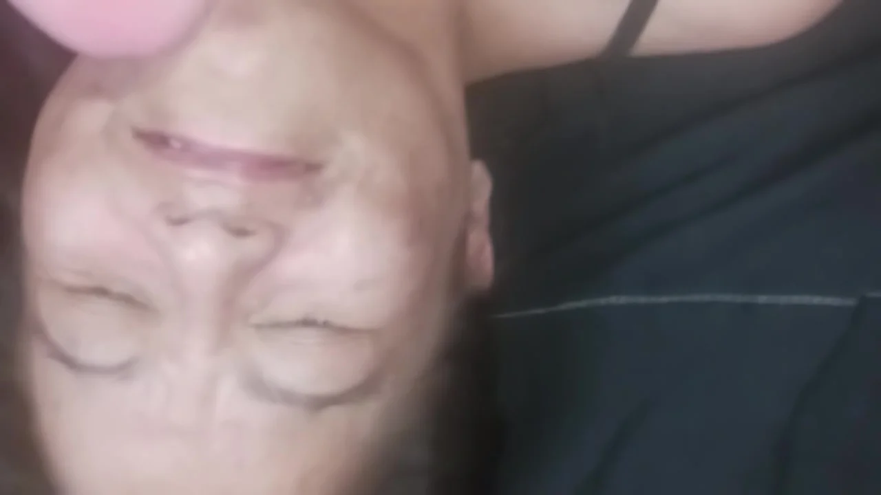 After She Edged Me All Night I Finally Pulled Out And Shot A Huge Load All Over Her Face Her Face
