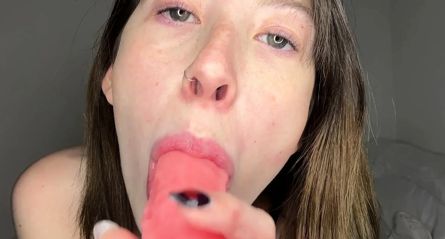 ASMR GF Suck Your Cock, Cum in my Mouth.