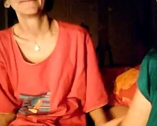 BBW girl and her granny on webcam