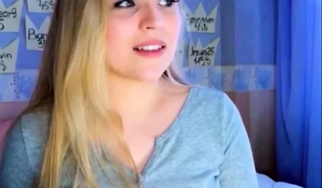 SO Cute Young Blonde Teen Lost in Lust