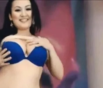 Asian Girl Rocking Ducks Dance