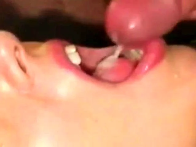 She loves to eat warm cum