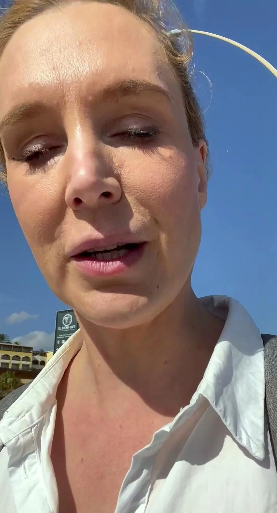 Amateur blonde slut outdoor banging following picnic