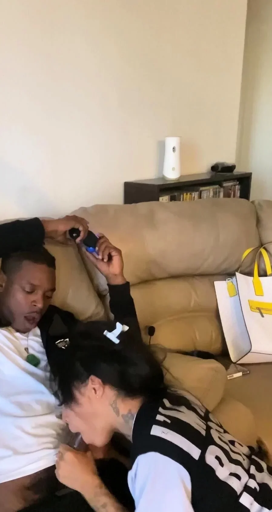 Asian girl with black guy Amateur Interracial