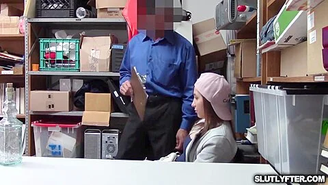 Sucks Cock And Gets Banged For Shoplyfting - Taylor May