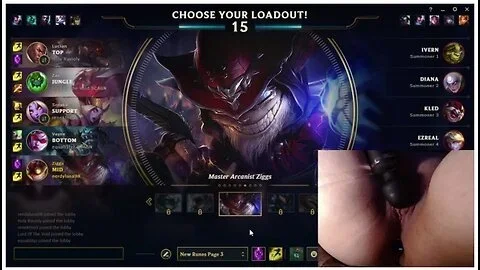 The Vibrator Causes My Whole Body To Shake League Of Legends #3 Luna With Gamer Girl