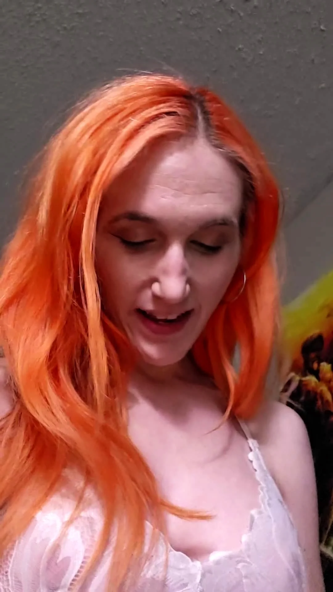 Blonde amateur gives webcam show with toys