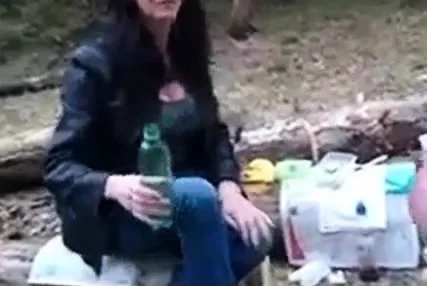 3 Women watch flasher cum