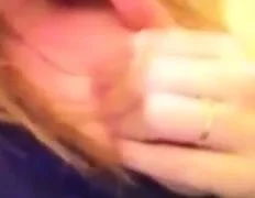 Nervous Teen Bates Huge Clit For Her BF