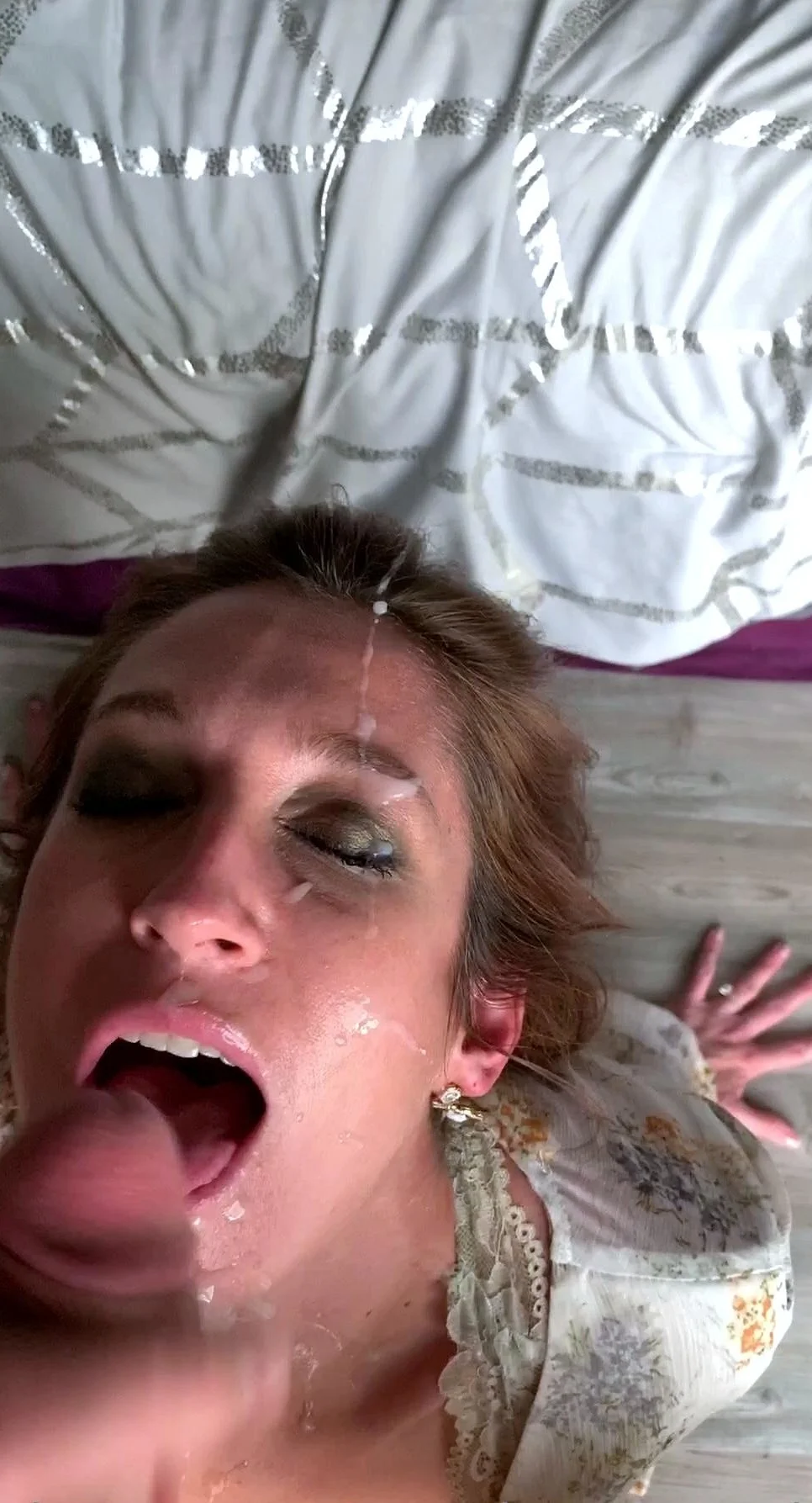Amateur girlfriend blowjob anal and facial cumshot