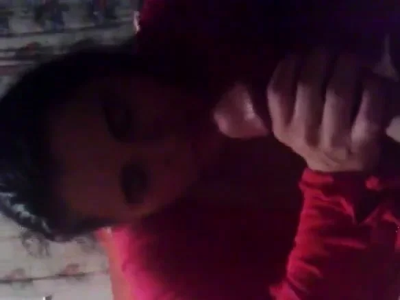 Polish Housegirl blows her man, as good as she can