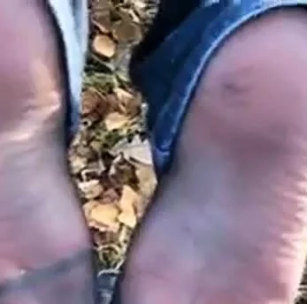 cum on german milf nylon soles