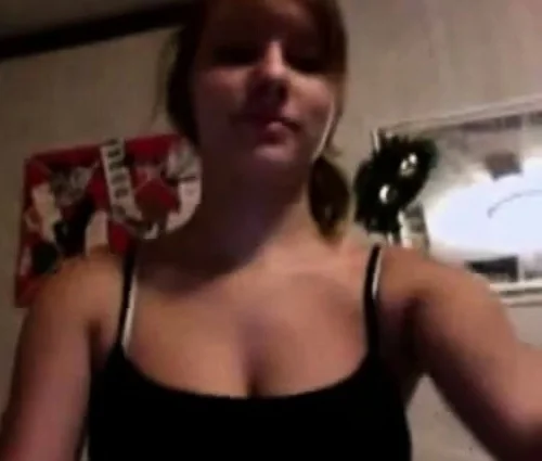 Tanline on big boobs