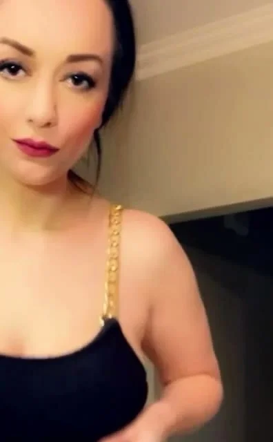 Chubby Brunette Big Boobs Dildo Masturbation