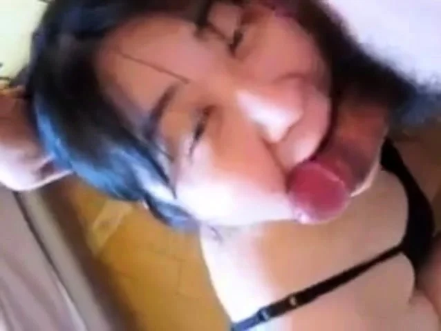 Japanese milf blowjob