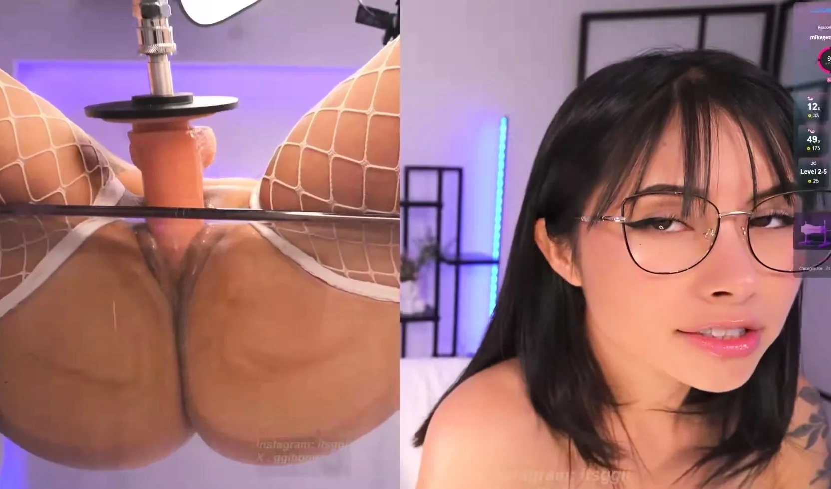 Horny japanese teen satomi stuffs herself with toy