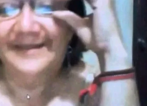 ecuadorian granny watching my cock