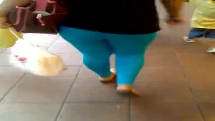 leggins celeste