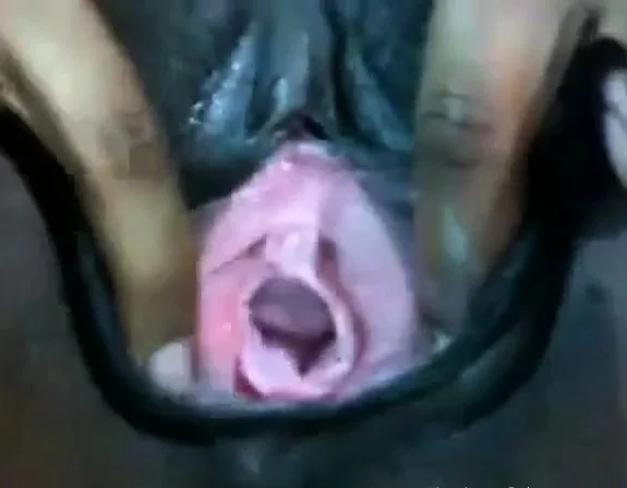creamy black pussy close up 65