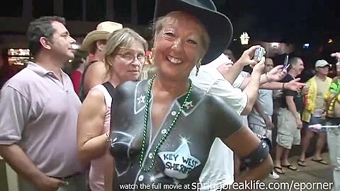 Fantasy Fest Flashers - Amateur Girls With Big Boobs