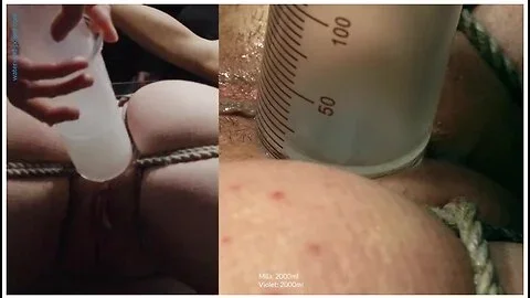 The Blindfolded Enema Race Of 3