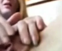 Masturbating creamy pussy