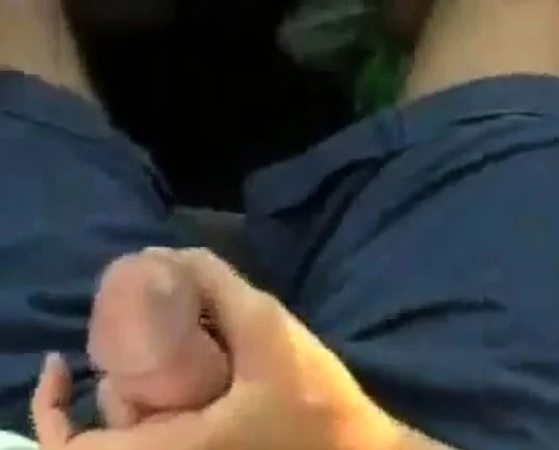 Handjob in the car while driving