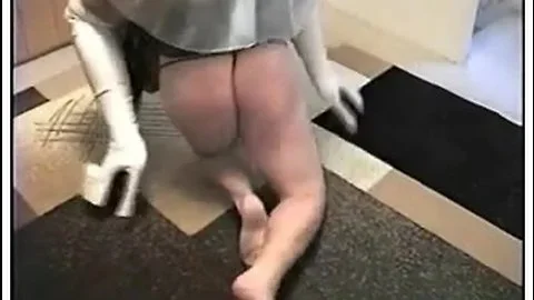 Breasty Goddess rides miniature dude