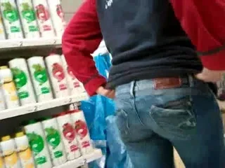 my sexy coworker shows me her tight ass jeans