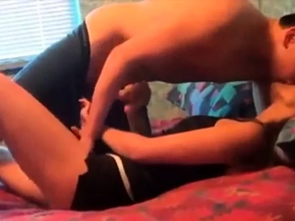 homemade teen  couple fucking to creampie
