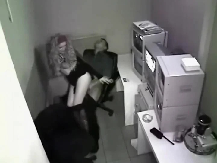 Security guard brought a whore to work