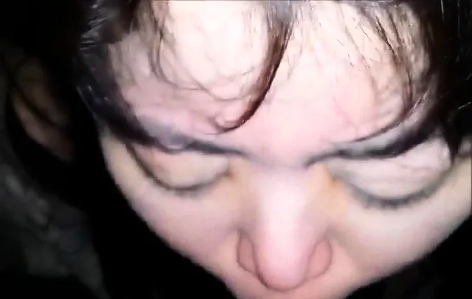 Chubby Asian MILF's Blowjob and Facial