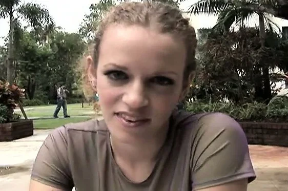 Hot coed teen Jessi gets her thin body stripped and fucked on campus