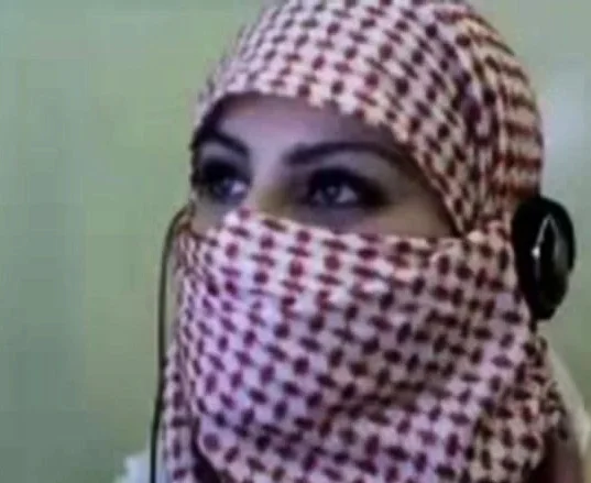 Palestine Arab Hijab Girl show her Big Boobs in Webcam