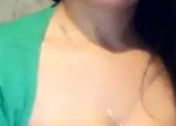Milky saggy tits