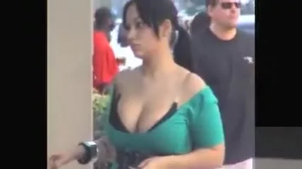 Hot ladies wearing revealing clothes get taped by