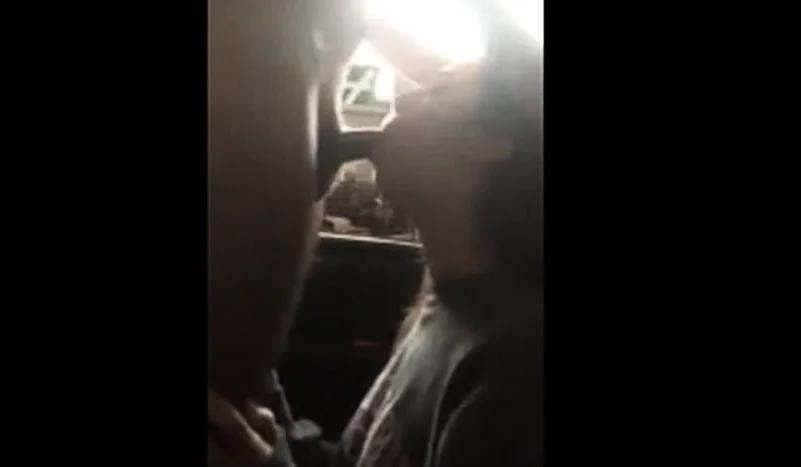 College girl sucks some dick