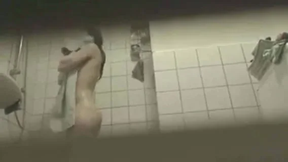 18 year old Brenda showering