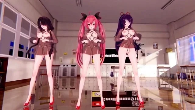 [KKS/MMD] [Expectation] Kurumi Tokisaki, Kotori Itsuka,
