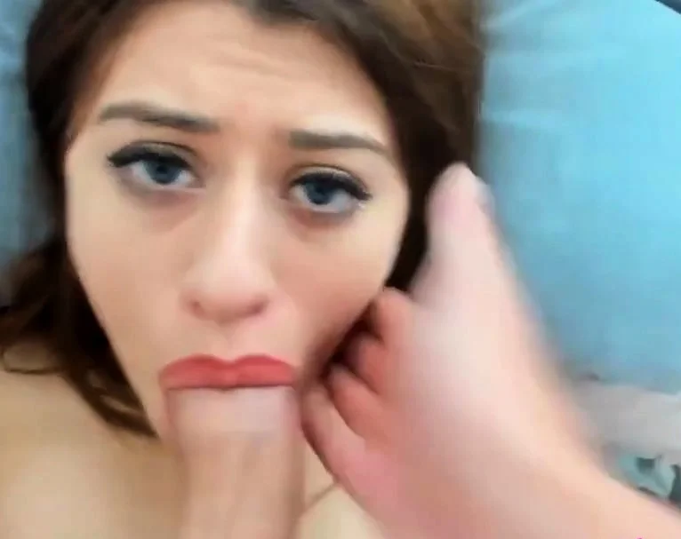 Rough Deep Throat Face Fuck on Webcam