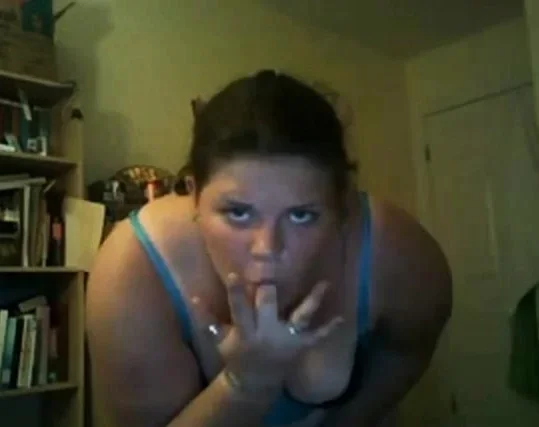 BBW Shoves a Toy in her Fat Pussy