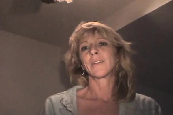 Lustful blonde mature hooker Tina takes it deep and hard from behind