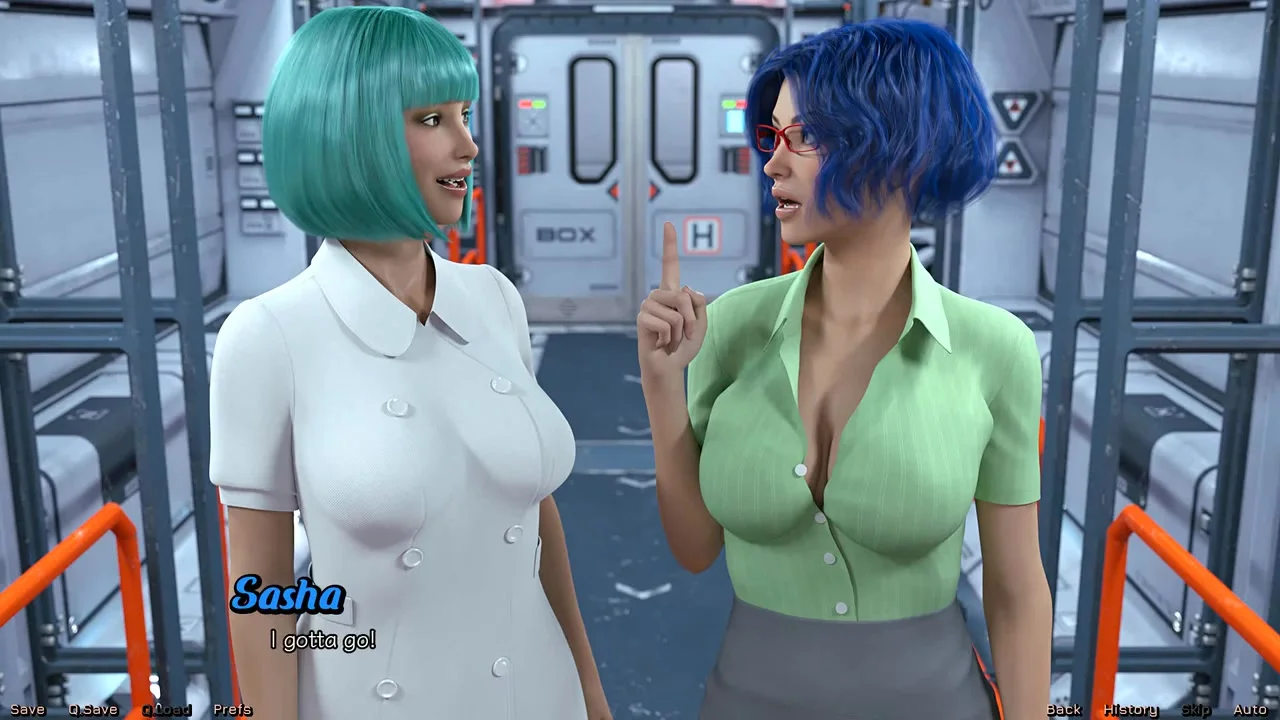 Stranded In Space Sexy Girls Ep4
