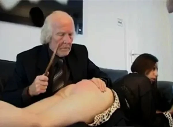 MR OLD MAN teach discipline bad slut