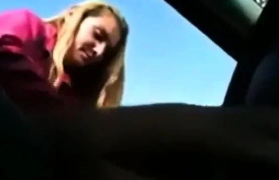 Handjob Through The Car Window