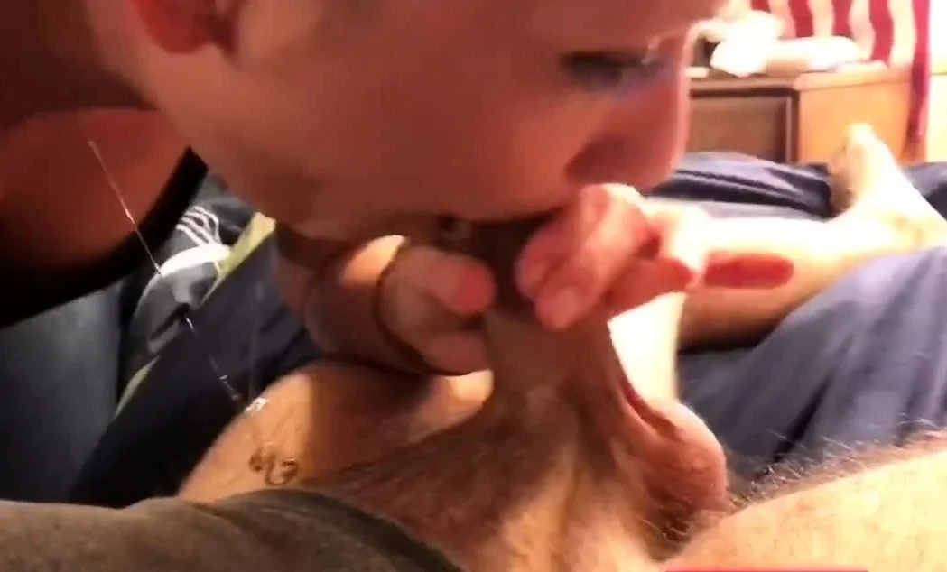 Making him cum in 6 minutes sucking his cock