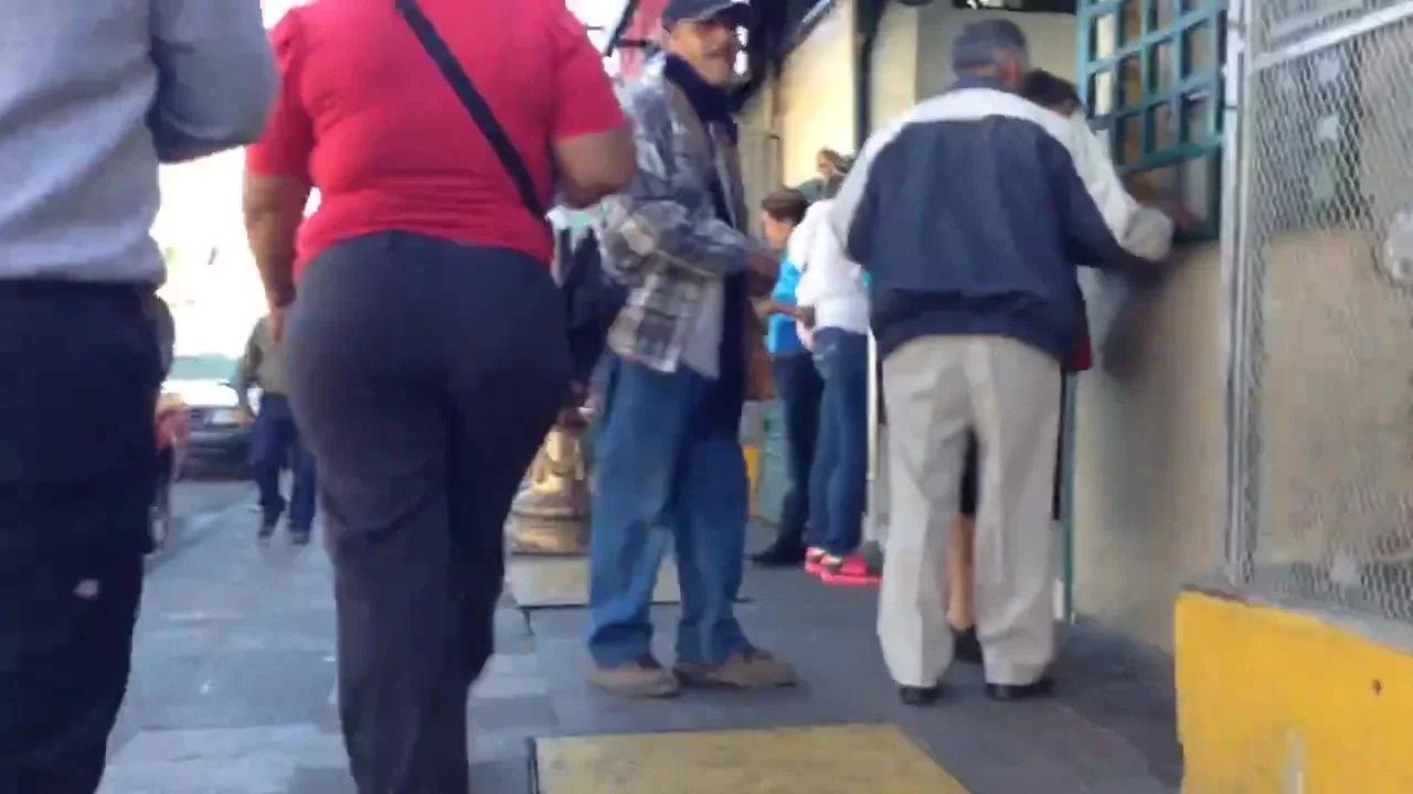 senora con un culazo