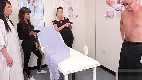 Gun brit domina cumshot